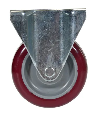 Vestil CST-F-4X1DT-R Polyurethane Rigid Caster 3