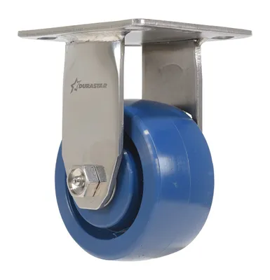 Vestil CST-F-SS-4X2SP-R caster wheel shown from an alternate angle