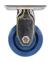 Vestil CST-F-SS-4X2SP-R caster wheel shown from an alternate angle