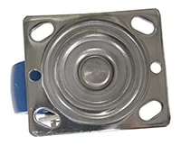 Vestil CST-F-SS-4X2SP-S caster wheel shown from an alternate angle