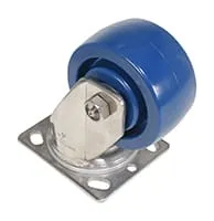Vestil CST-F-SS-4X2SP-S caster wheel shown from an alternate angle