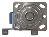 Vestil CST-F-SS-4X2SP-SWB caster wheel shown from an alternate angle