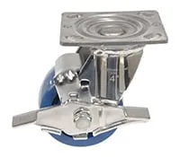Vestil CST-F-SS-4X2SP-SWB caster wheel shown from an alternate angle