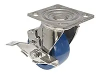 Vestil CST-F-SS-4X2SP-SWB caster wheel shown from an alternate angle