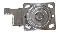 Vestil CST-F-SS-4X2SP-SWTB caster wheel shown from an alternate angle
