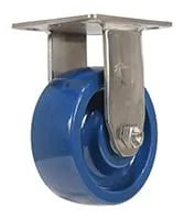 Vestil CST-F-SS-5X2SP-R caster wheel shown from an alternate angle