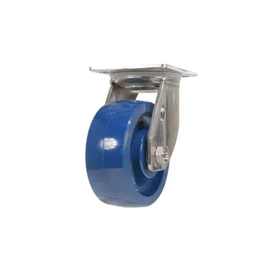 Vestil CST-F-SS-5X2SP-S Solid Polyurethane Swivel Caster (3)