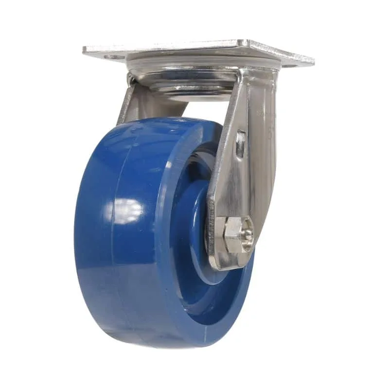 Vestil CST-F-SS-5X2SP-S Solid Polyurethane Swivel Caster (5)