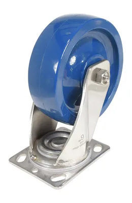 Vestil CST-F-SS-6X2SP-S Solid Polyurethane Swivel Caster4