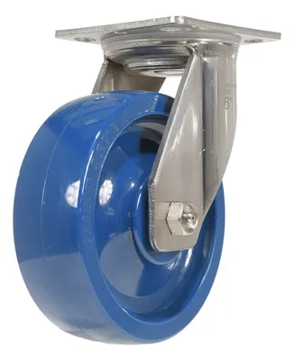 Vestil CST-F-SS-6X2SP-S Solid Polyurethane Swivel Caster