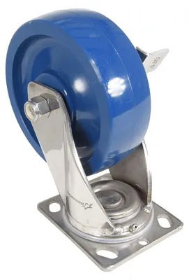 Vestil CST-F-SS-6X2SP-SWB Solid Polyurethane Swivel Caster4
