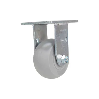 Vestil CST-F34-4X2DK-R Thermoplastic Rubber Rigid Caster