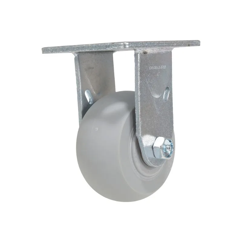Vestil CST-F34-4X2DK-R Thermoplastic Rubber Rigid Caster