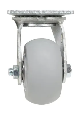 Vestil CST-F34-4X2DK-S caster wheel shown from an alternate angle