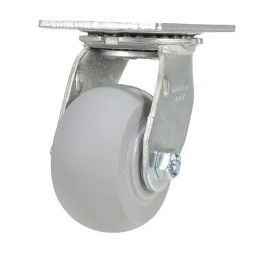 Vestil CST-F34-4X2DK-S Thermoplastic Rubber Swivel Caster