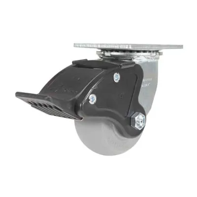 Vestil CST-F34-4X2DK-SWTB1 Thermoplastic Rubber Swivel With Total Brake Caster