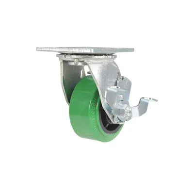 Vestil CST-F34-4X2DT-S Polyurethane Swivel Caster
