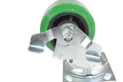 Vestil CST-F34-4X2DT-SWB caster wheel shown from an alternate angle