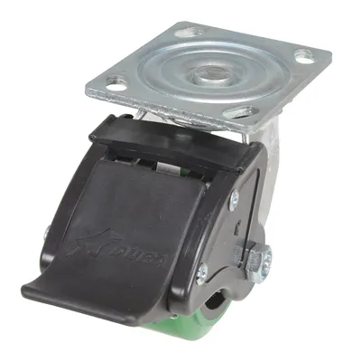 Vestil CST-F34-4X2DT-SWTB Polyurethane Swivel With Total Brake Caster