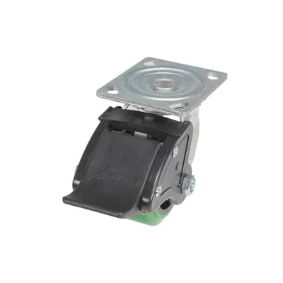Vestil CST-F34-4X2DT-SWTB1 Polyurethane Swivel With Total Brake Caster