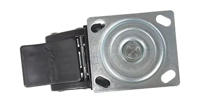 Vestil CST-F34-4X2SI-SWTB1 caster wheel shown from an alternate angle