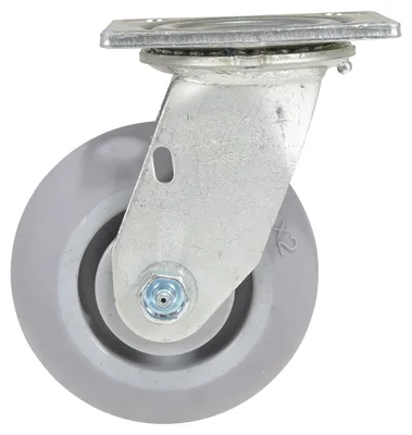 Vestil CST-F34-5X2DK-S caster wheel shown from an alternate angle