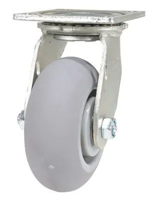 Vestil CST-F34-5X2DK-S Thermoplastic Rubber Swivel Caster
