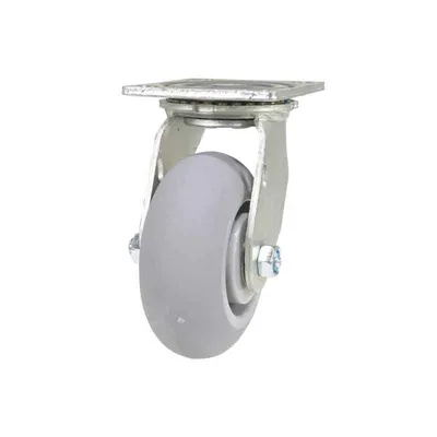 Vestil CST-F34-5X2DK-S Thermoplastic Rubber Swivel Caster