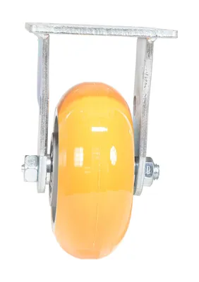 Vestil CST-F34-5X2SI-R caster wheel shown from an alternate angle