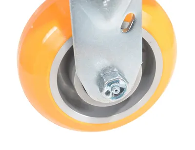 Vestil CST-F34-5X2SI-R caster wheel shown from an alternate angle