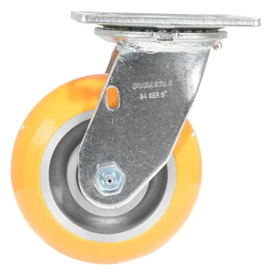 Vestil CST-F34-5X2SI-S caster wheel shown from an alternate angle