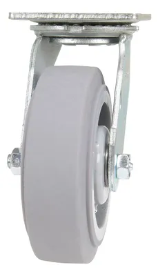 Vestil CST-F34-6X2DK-S caster wheel shown from an alternate angle