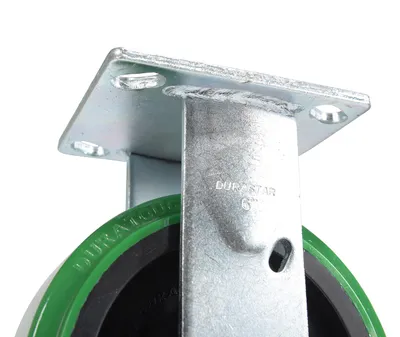 Vestil CST-F34-6X2DT-R caster wheel shown from an alternate angle