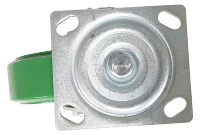 Vestil CST-F34-6X2DT-S caster wheel shown from an alternate angle