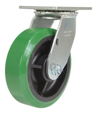 Vestil CST-F34-6X2DT-S Polyurethane Swivel Caster