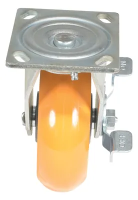 Vestil CST-F34-6X2SI-SWB caster wheel shown from an alternate angle