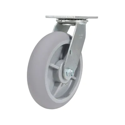 Vestil CST-F34-8X2DK-S Thermoplastic Rubber Swivel Caster