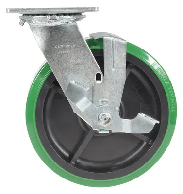 Vestil CST-F34-8X2DT-SWB caster wheel shown from an alternate angle