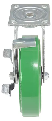 Vestil CST-F34-8X2DT-SWB caster wheel shown from an alternate angle