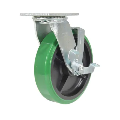 Vestil CST-F34-8X2DT-SWB Polyurethane Swivel With Brake