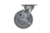 Vestil CST-F40-6X2DK-SWB caster wheel shown from an alternate angle