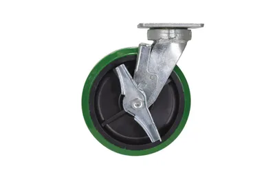 Vestil CST-F40-6X2DT-SWB caster wheel shown from an alternate angle