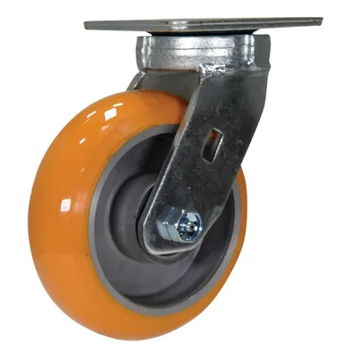 Vestil CST-F40-6X2SI-S Polyurethane Swivel Caster With Hub