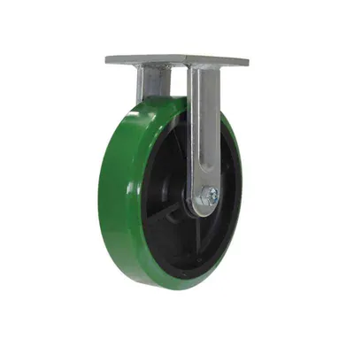 Vestil CST-F40-8X2DT-R Polyurethane Rigid Caster With Hub
