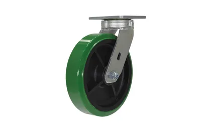 Vestil CST-F40-8X2DT-S Polyurethane Swivel Caster With Hub