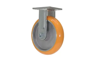 Vestil CST-F40-8X2SI-R Polyurethane Rigid Caster With Hub 2