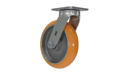 Vestil CST-F40-8X2SI-S Polyurethane Swivel Caster With Hub 2
