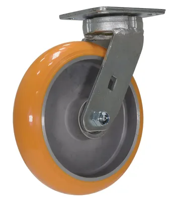 Vestil CST-F40-8X2SI-S Polyurethane Swivel Caster With Hub 4