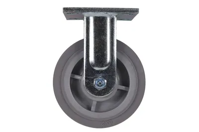 Vestil CST-FC47-6X2DK-R Thermoplastic Rubber Rigid Caster 3