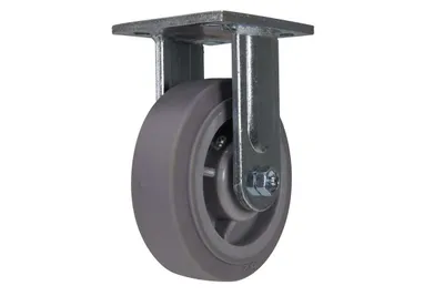 Vestil CST-FC47-6X2DK-R Thermoplastic Rubber Rigid Caster